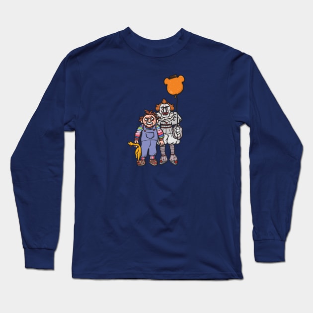 Nightmare Hecklers Long Sleeve T-Shirt by Cam Garrity